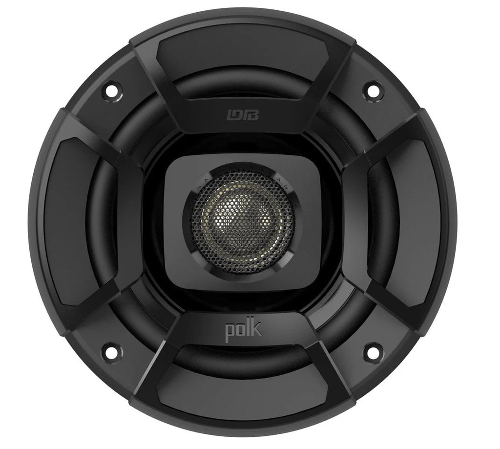 Black 4 Inch 2 Way Car Marine Speakers Y24504