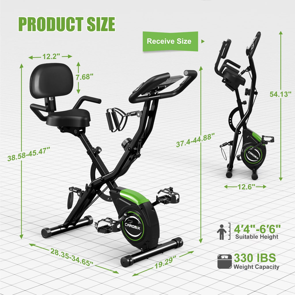 Folding Exercise Bike 16-Level Magnetic Resistance R760
