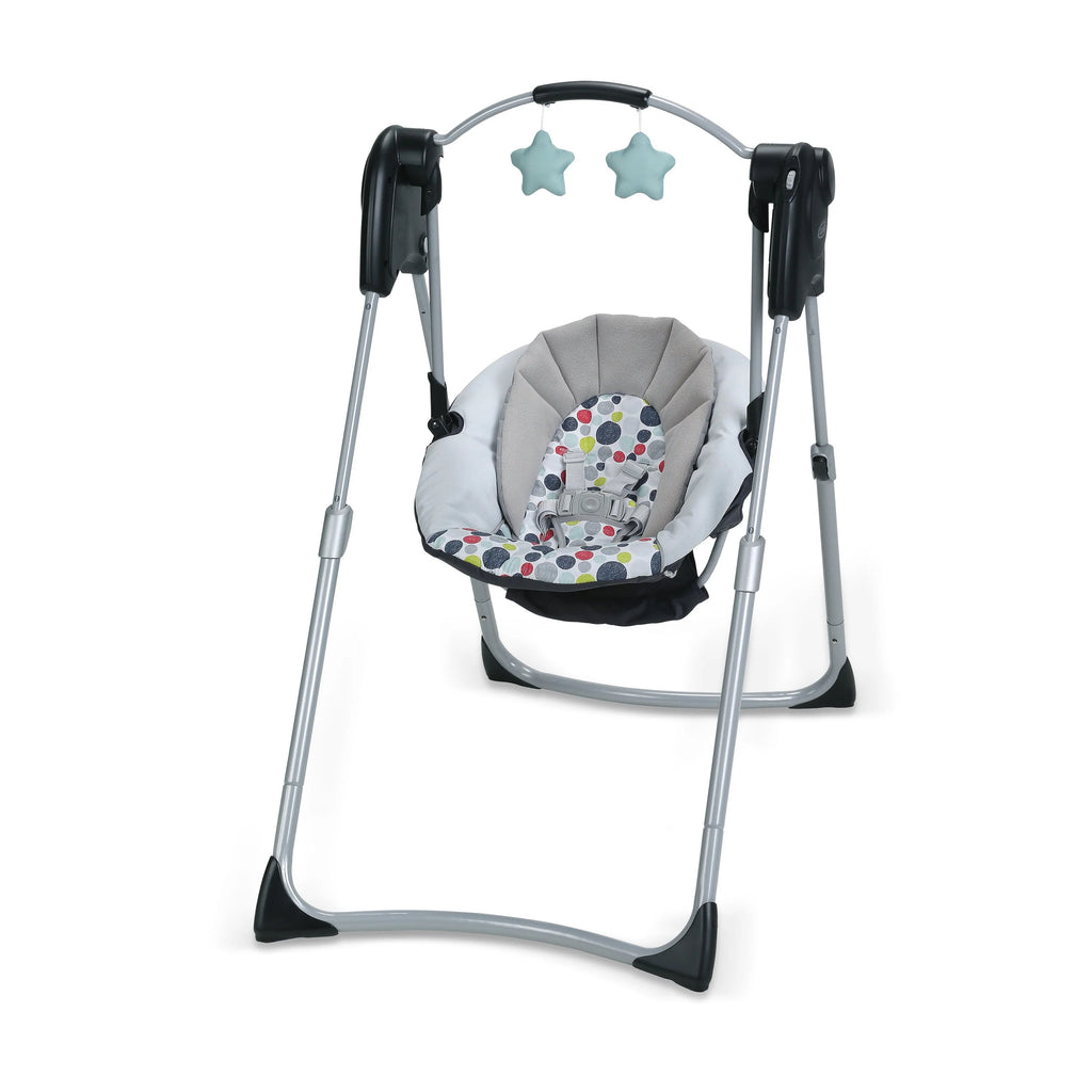 Compact Baby Swing, Gray, Infant K67572