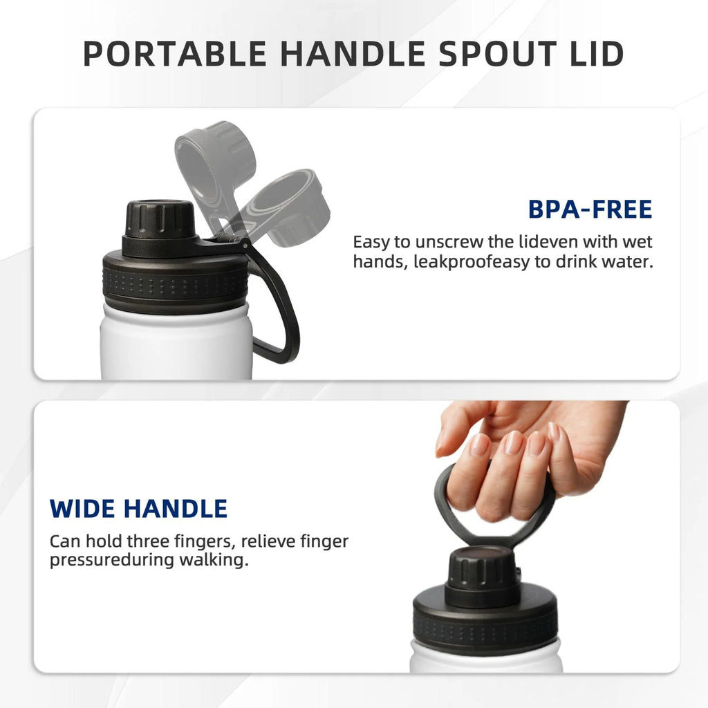 18OZ Stainless Steel Insulated Water Bottle H61294