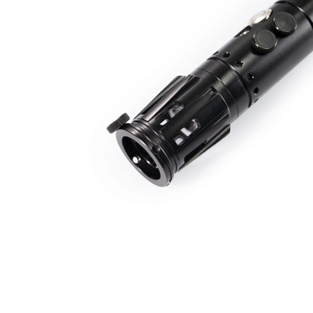Black Metal Hilt Lightsaber with 12 Preset Colors A5339