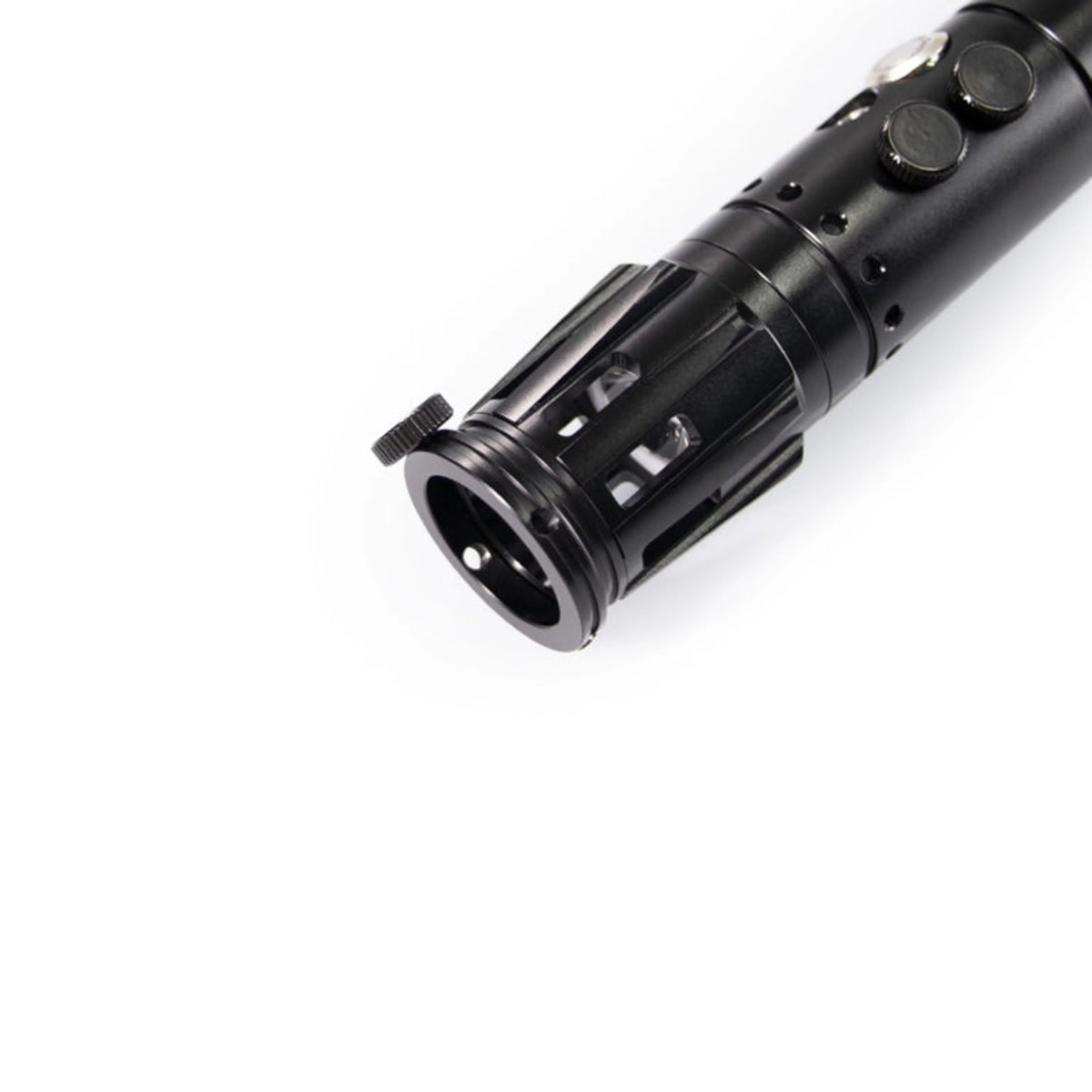 Black Metal Hilt Lightsaber with 12 Preset Colors A5339
