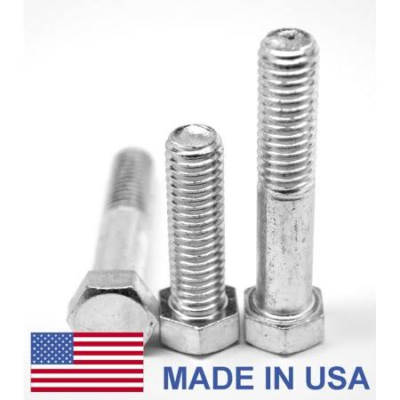 1 inch-8 x 10 inch Coarse Thread Grade 5 Hex Cap Screw Zinc Plated Pk 15 N687183