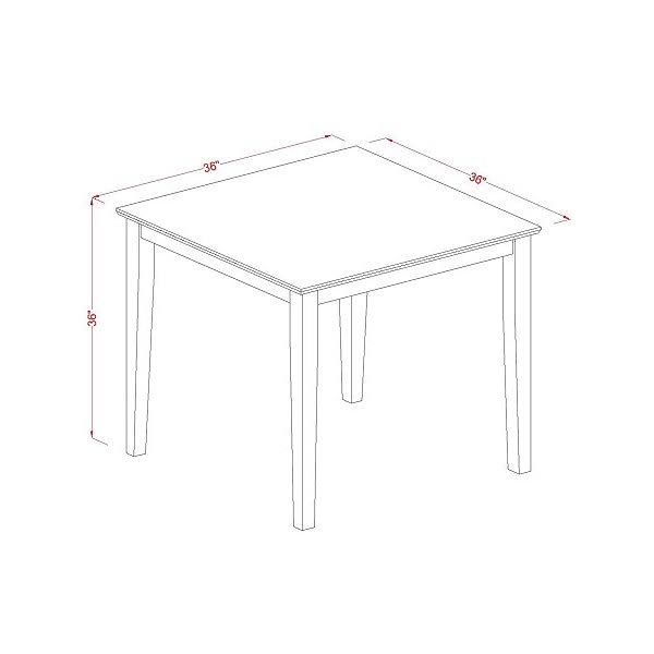 5 Piece High Top Table and 4 Counter Height Chairs Set R681