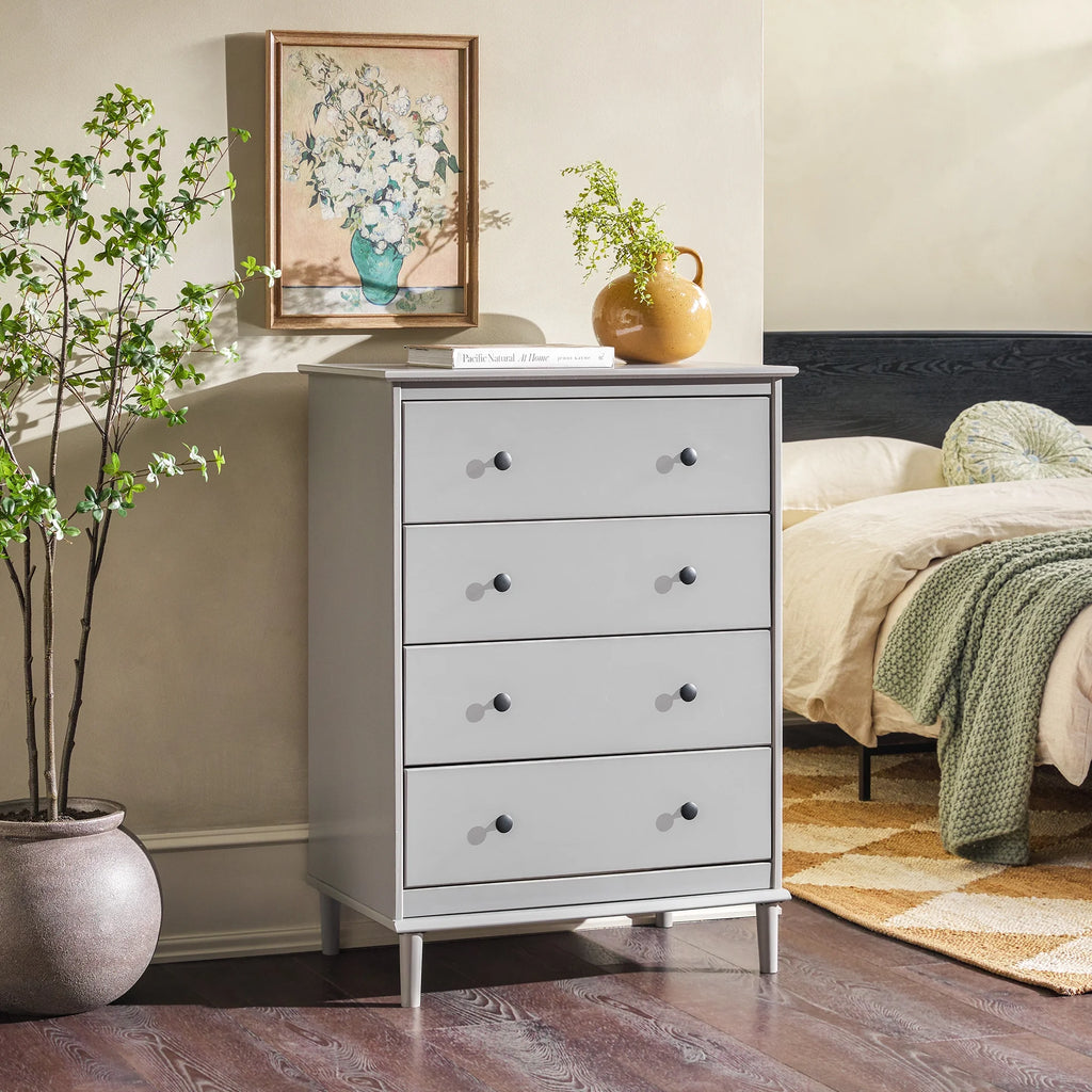 4 Drawer Solid Wood Dresser P181024