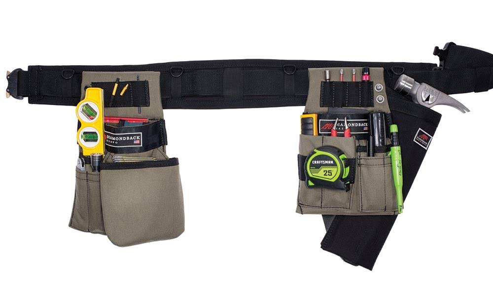 Black Carpenter Tool Belt C966
