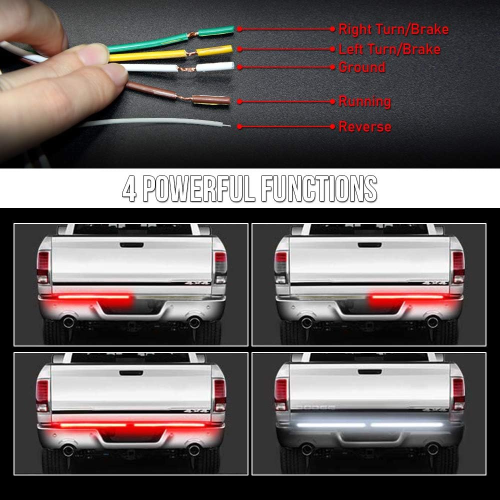 60 inch Waterproof Triple Tailgate Light Bar N764074
