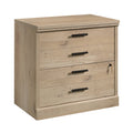 2 Drawer Wooden Lateral File Cabinet with Lock K66750