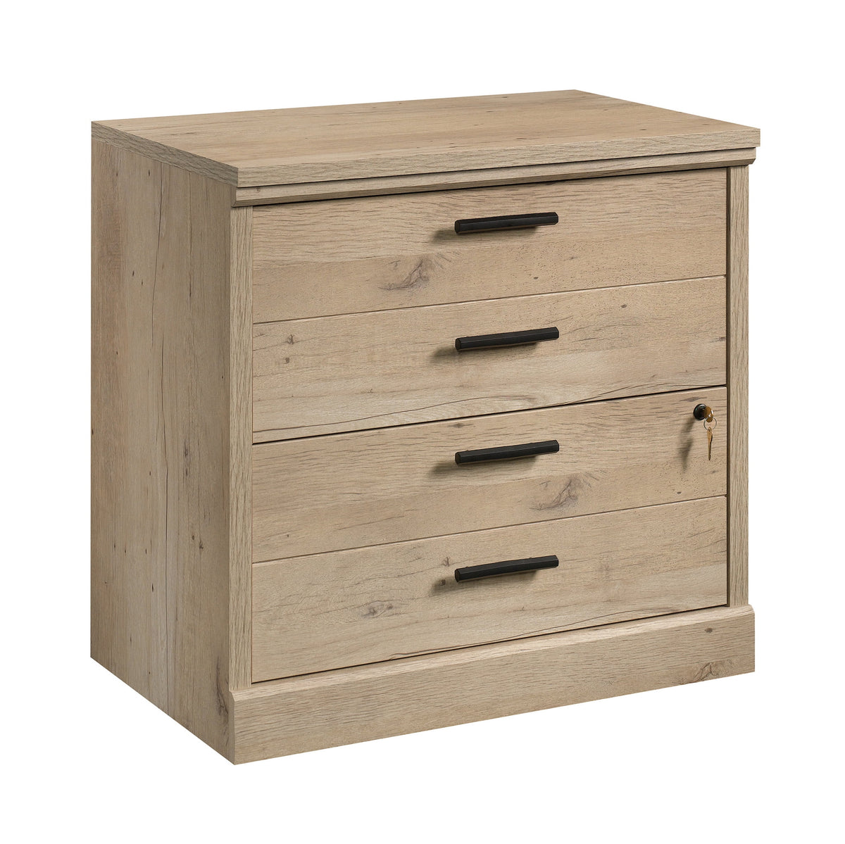 2 Drawer Wooden Lateral File Cabinet with Lock K66750
