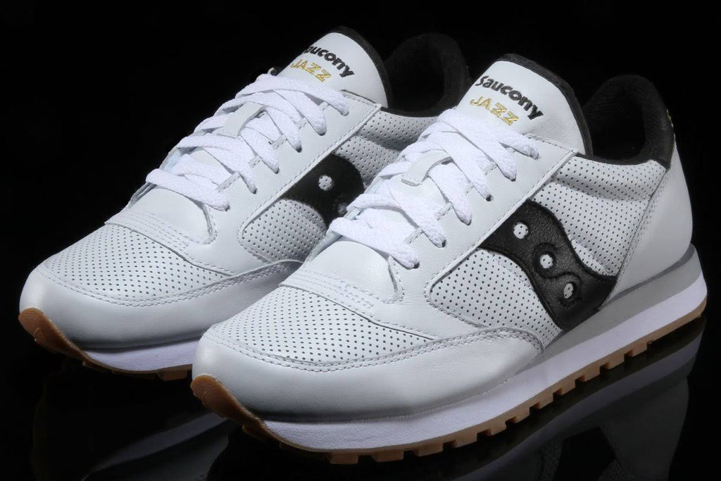 White Black Saucony Jazz Sneakers A67946