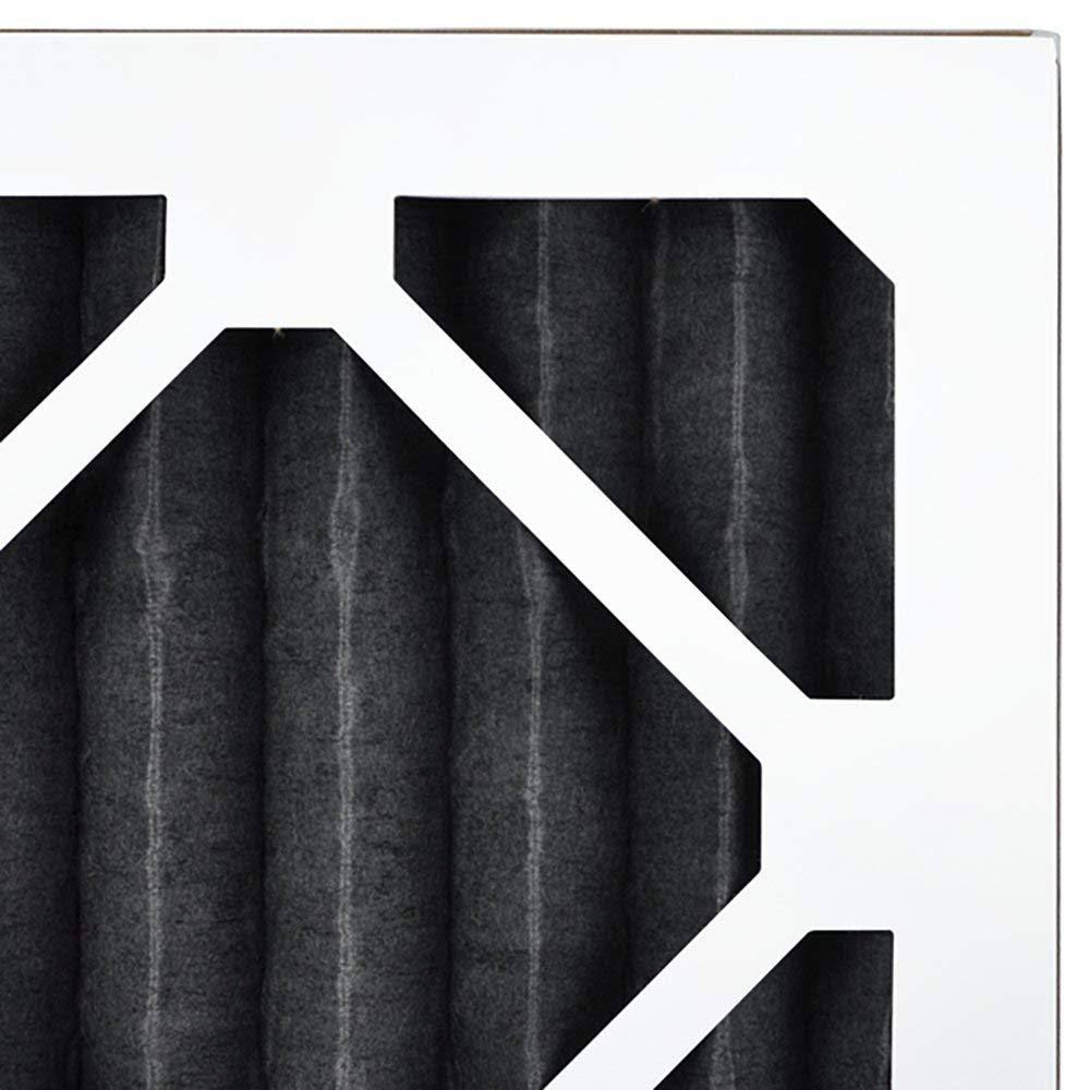 20x20x1 MERV 8 Carbon Pleated Air Filter Q2827