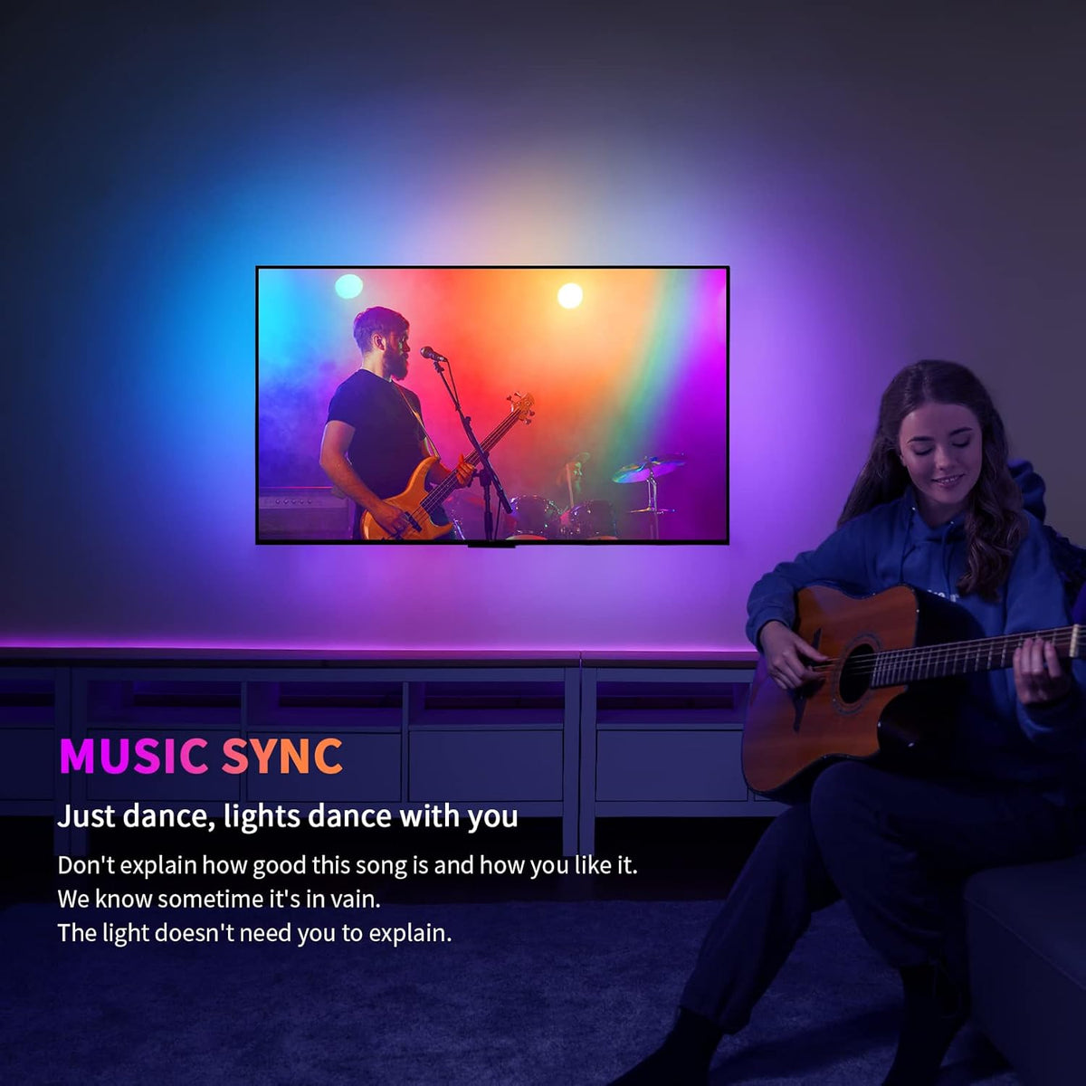 HDMI 2.0 Sync Box & TV LED Backlight Kit Q223424