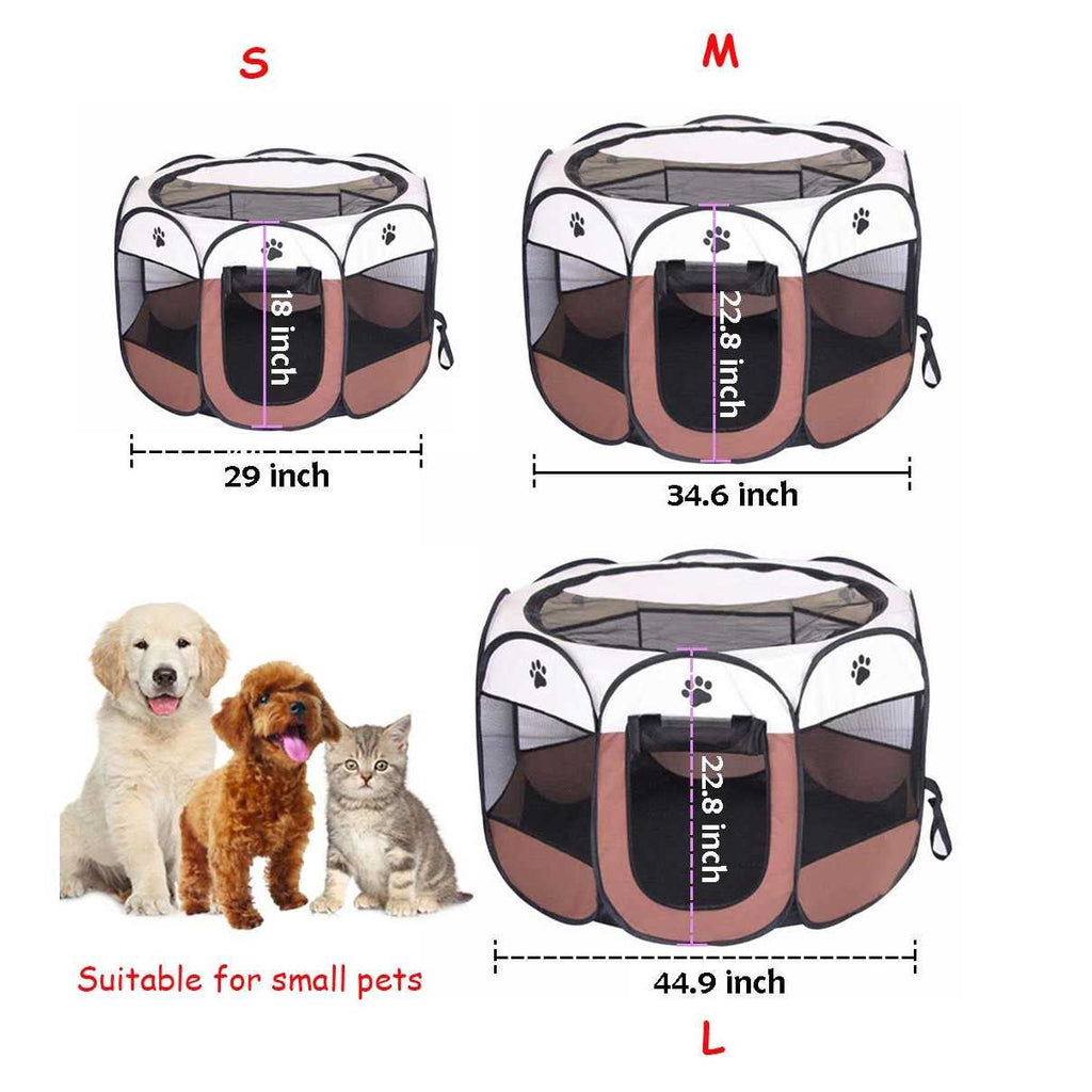 Portable Foldable Pet Playpen S21972
