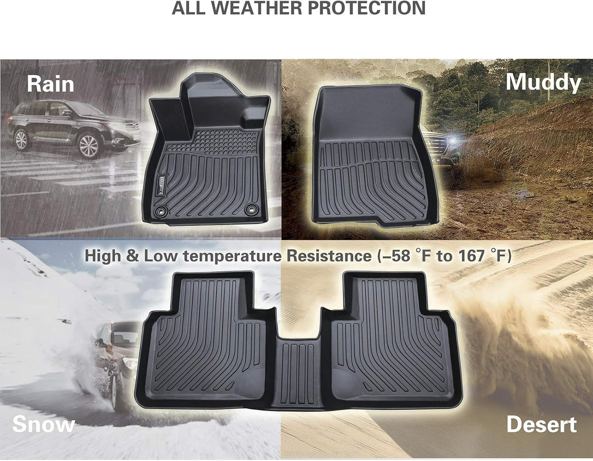 Automotive Floor Mats Full Liners 1st & 2nd Row S715094