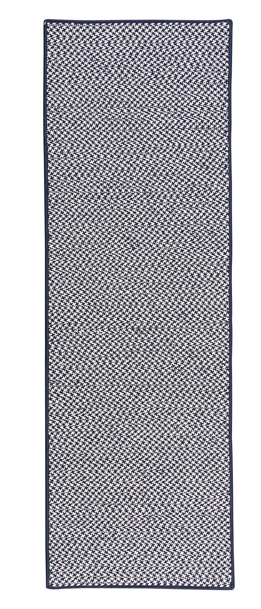 Navy Herringbone Mudroom Runner Z520628