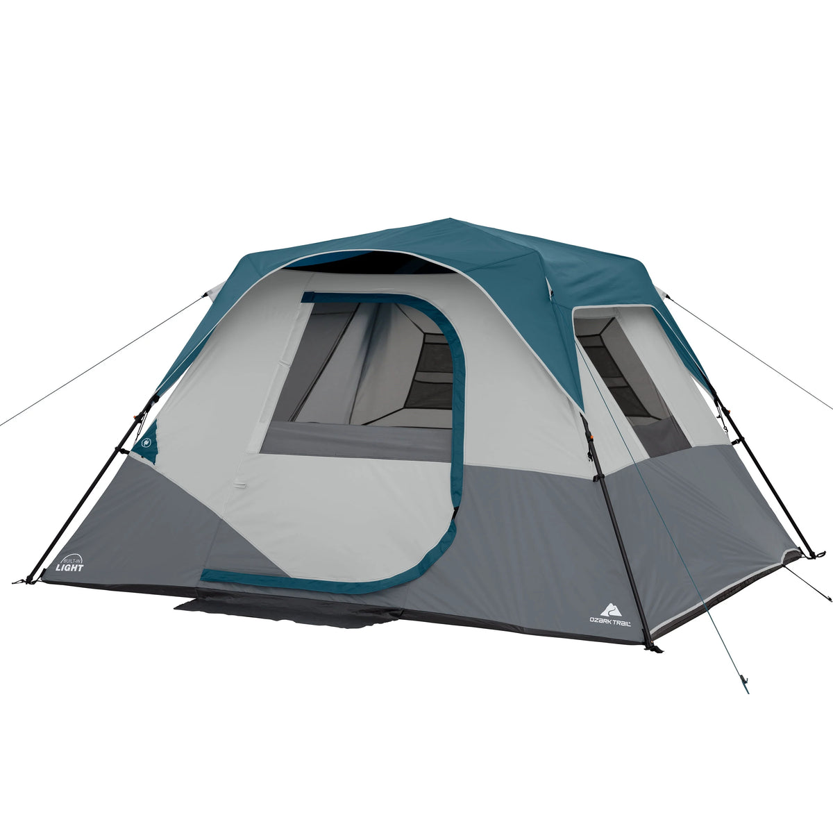 6-Person Instant Cabin Tent with LED Light U546379