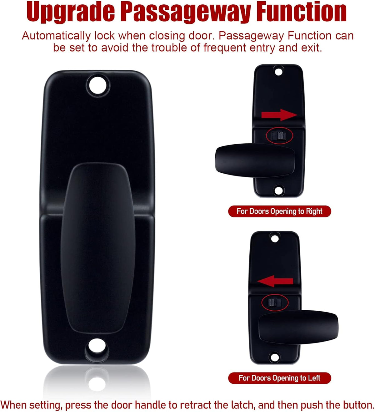 Keypad Door Knob with Handle V678121