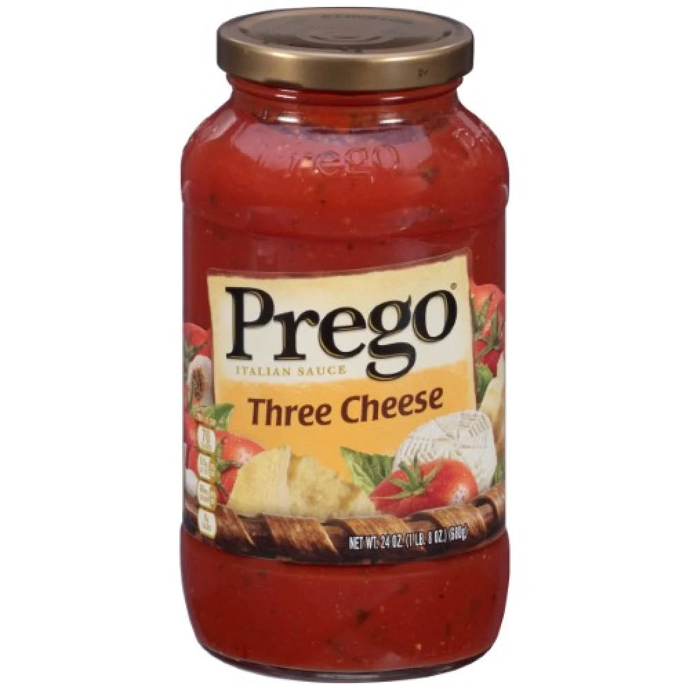 Three Cheese Italian Sauce 24oz Pack of 18 T477
