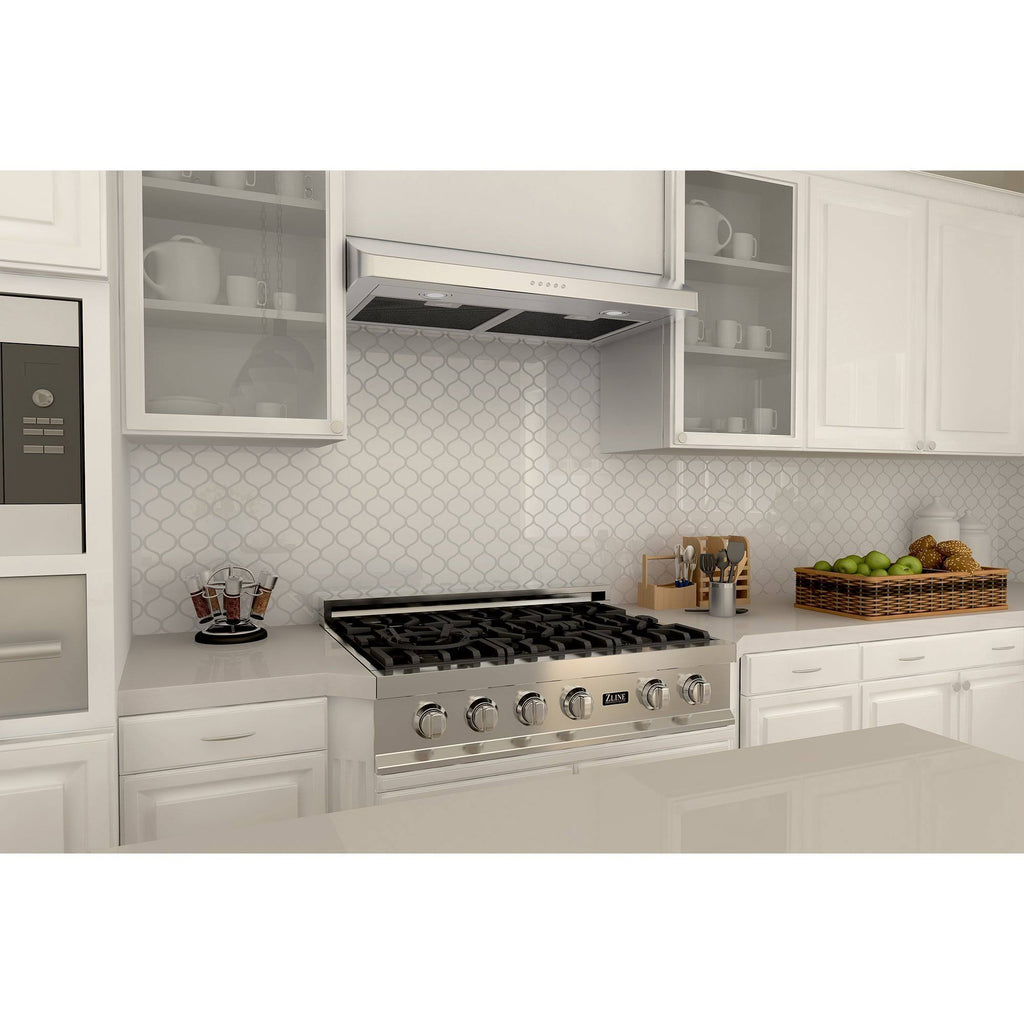 30x22 530 CFM Under Cabinet Range Hood Stainless Steel T4883