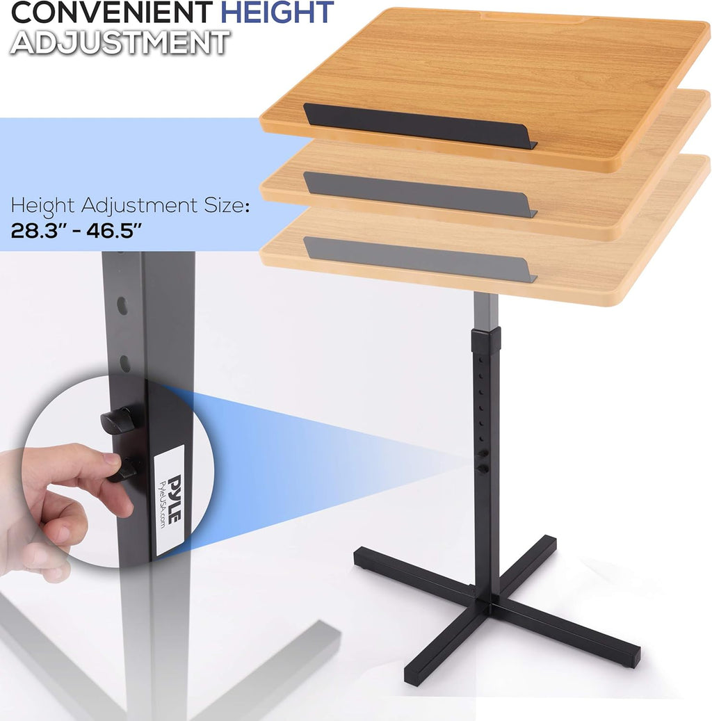 Portable Floor Lectern Podium Stand, Adjustable, Pack of 2 G669360