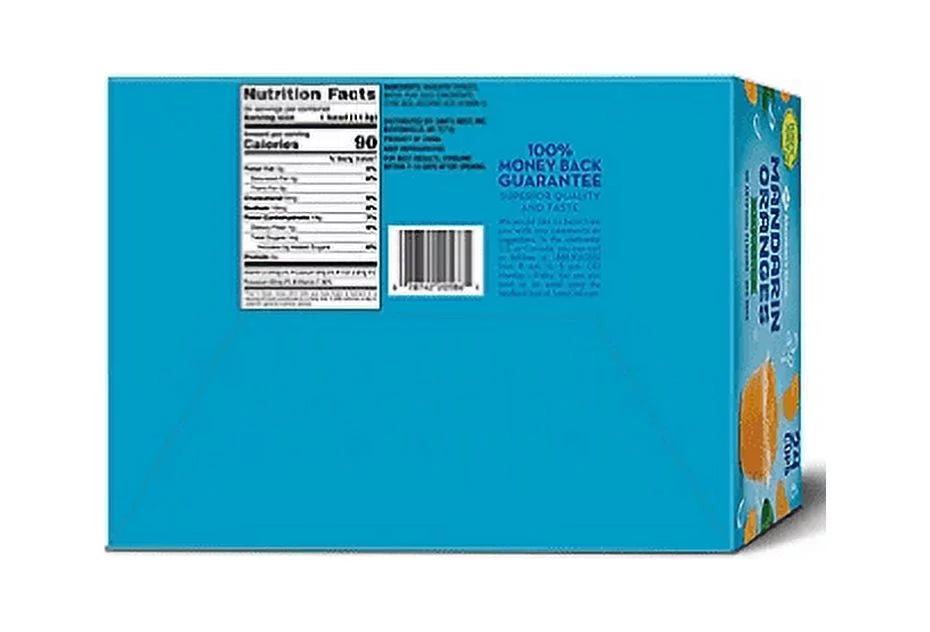 Mandarin Oranges 4 Oz. 24 Ct. I1746