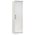 White Engineered Wood Single Door Pantry E90796