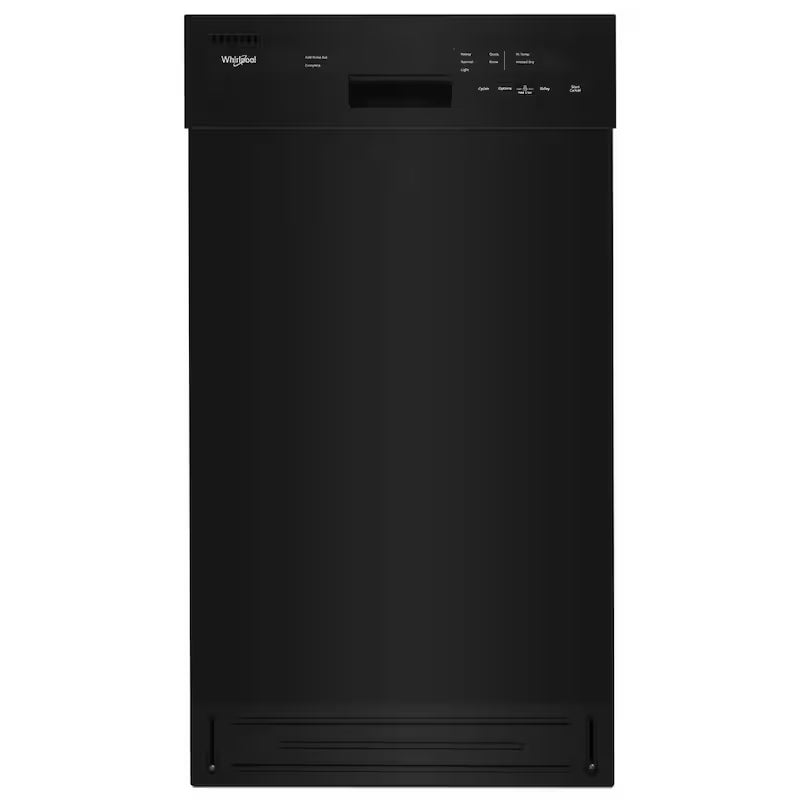 Black 18 in. Built-In Dishwasher with 5 Cycles 50 dBA W25602