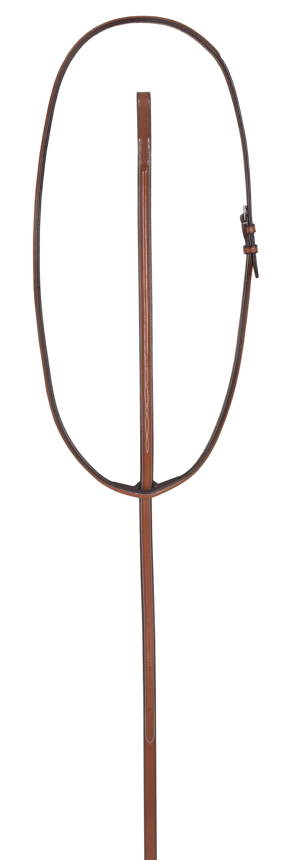 Raised Fancy Standing Martingale - COB / Dark Brown W446