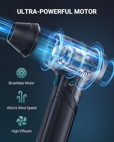 Cordless Electric Air Duster 28.22OZ 3-Gear Adjustable M985