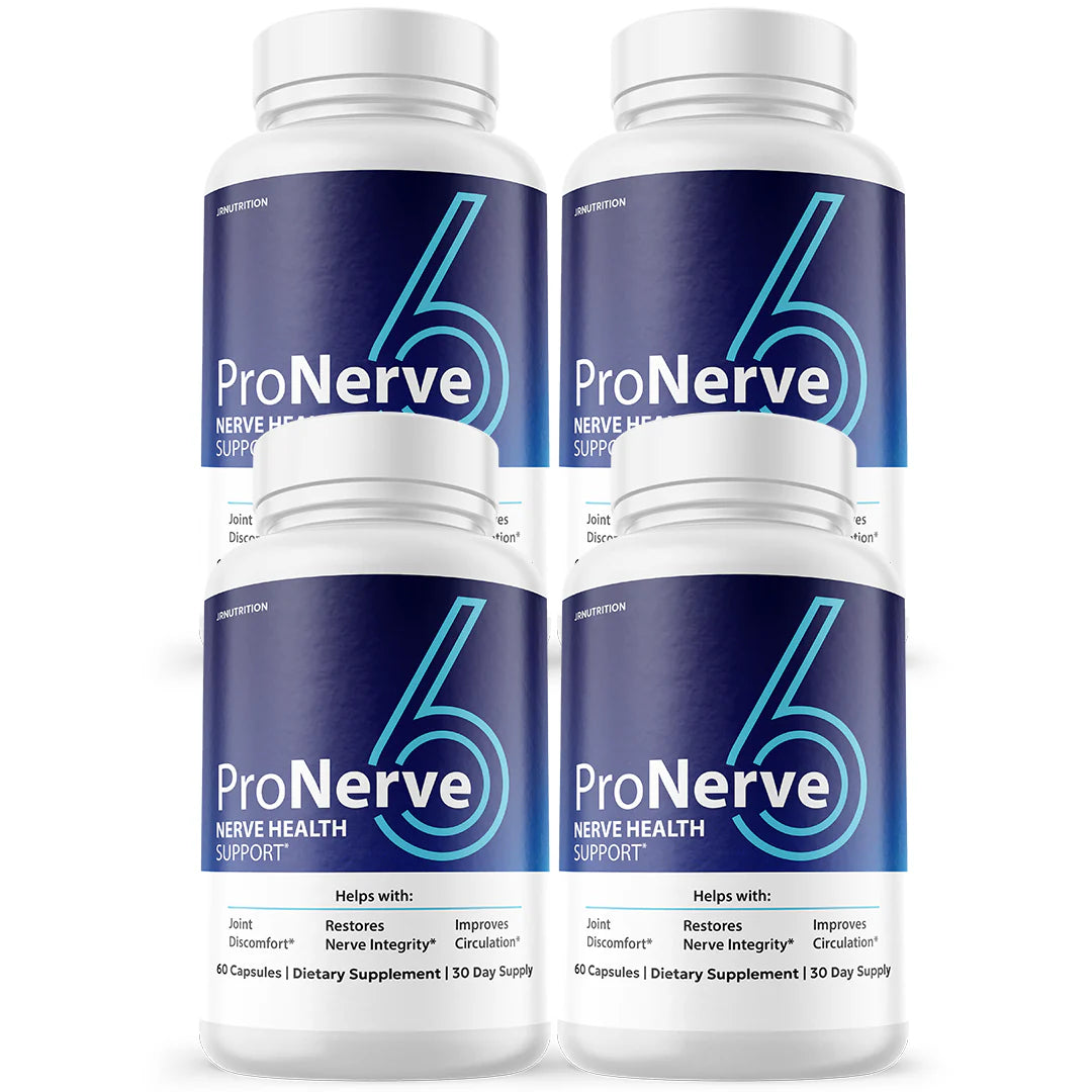 Nerve Health Supplement 4 Bottles K8934