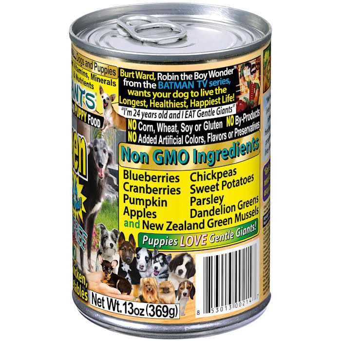 Grain Free Wet Dog Food Chicken W3151