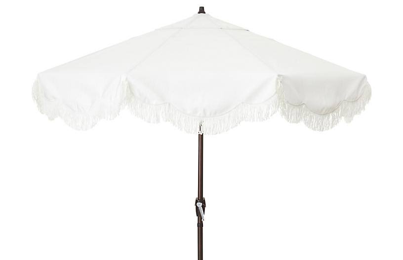 White Sunbrella Patio Umbrella U508790