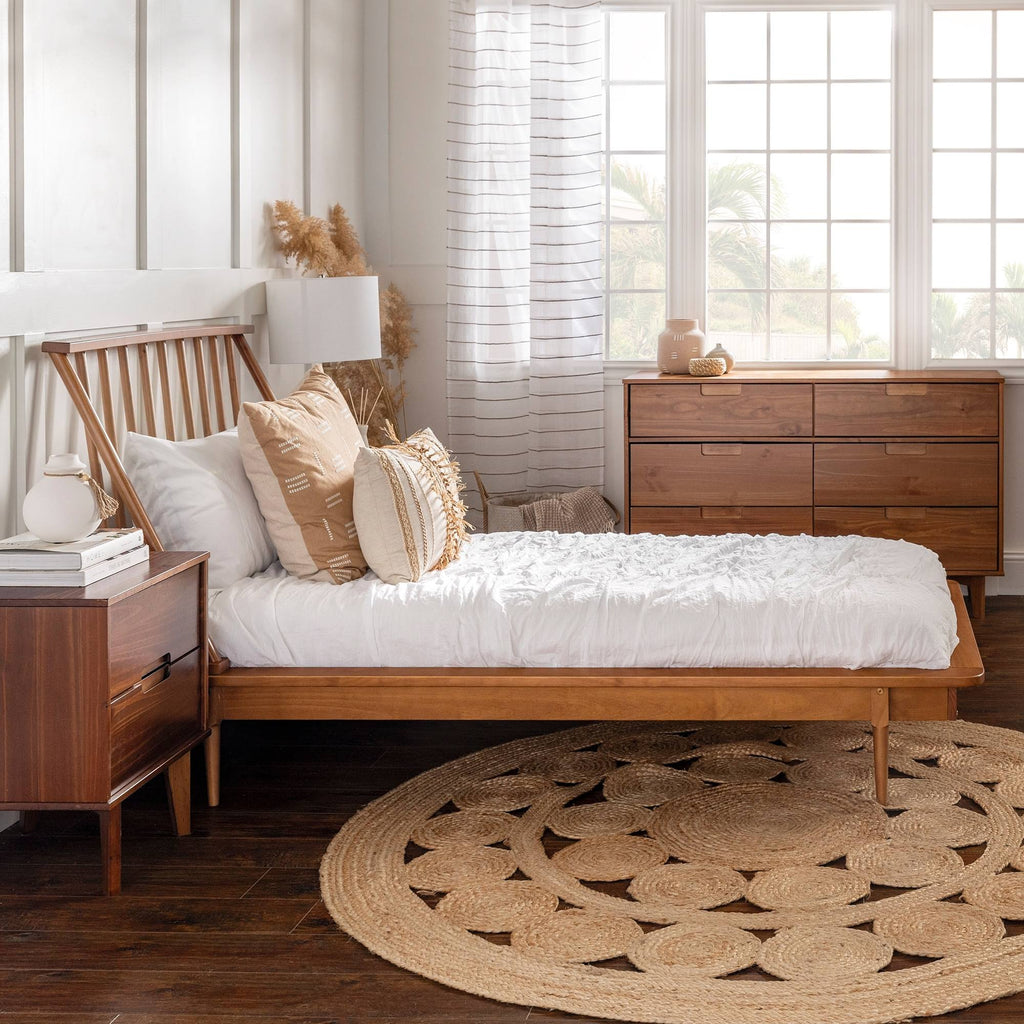 White King Pine Wood Spindle Bed I368895