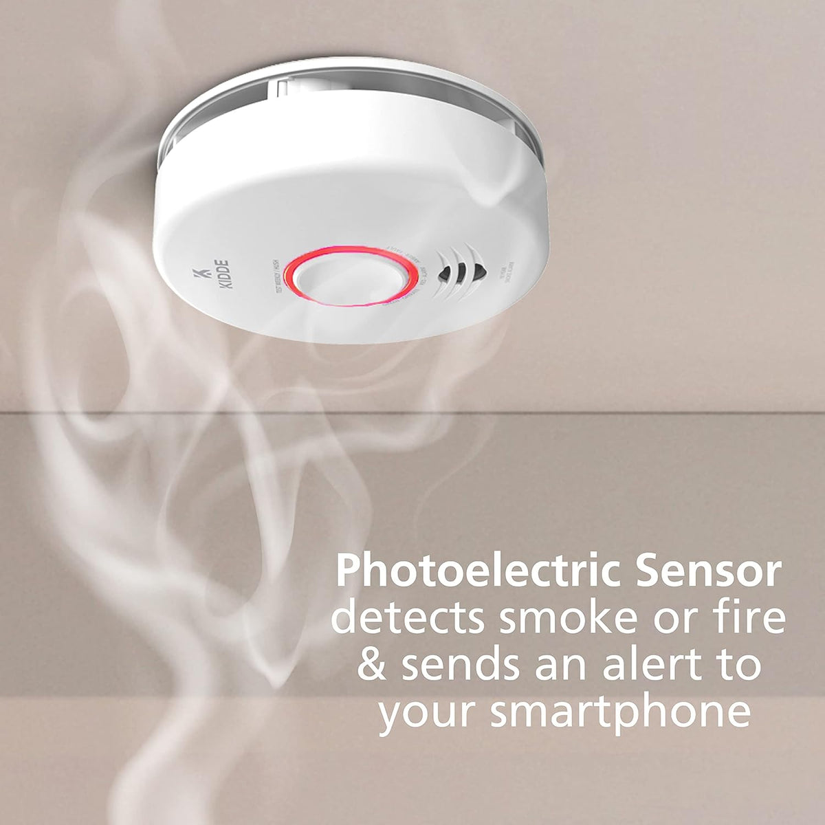 Smart Smoke & CO Detector Hardwired 2 Pack Z9894