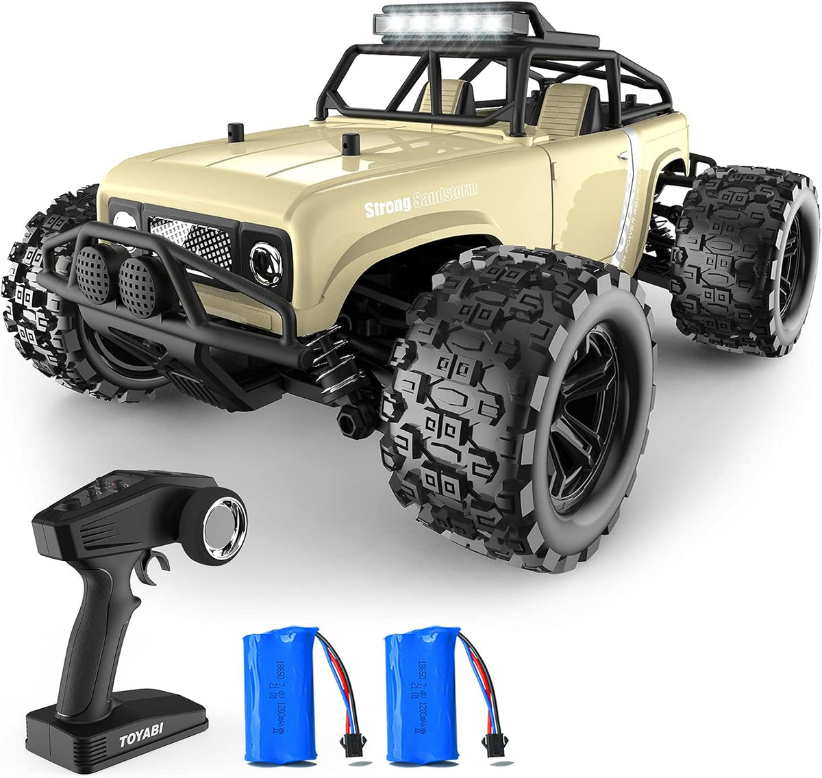 Yellow 4WD High Speed Remote Control RC Car Z44191