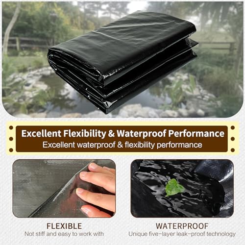Reinforced 5-layer PE pond liner (0.63oz/sq ft) F7111