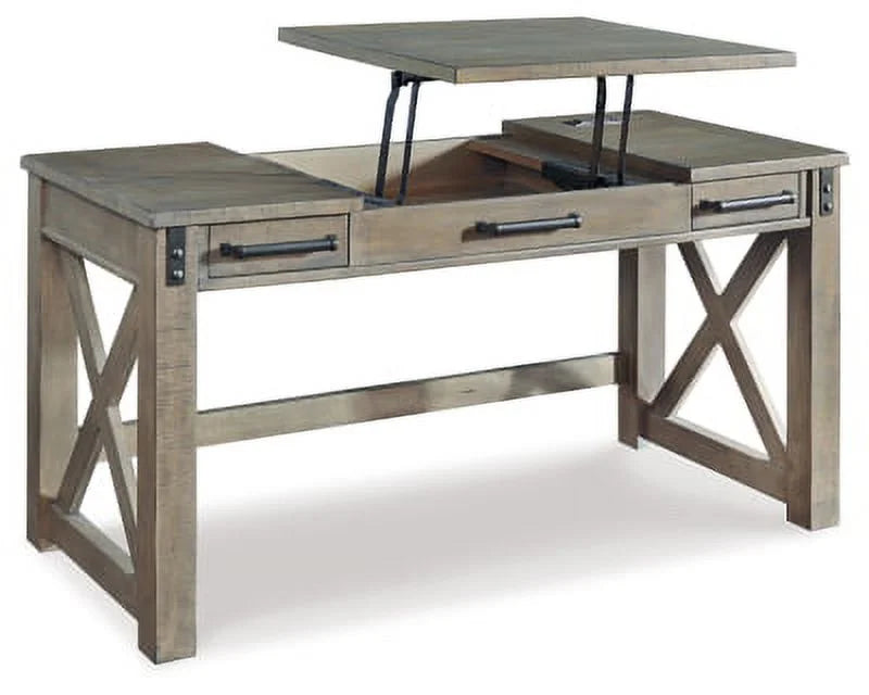 Gray Lift Top Desk B1794
