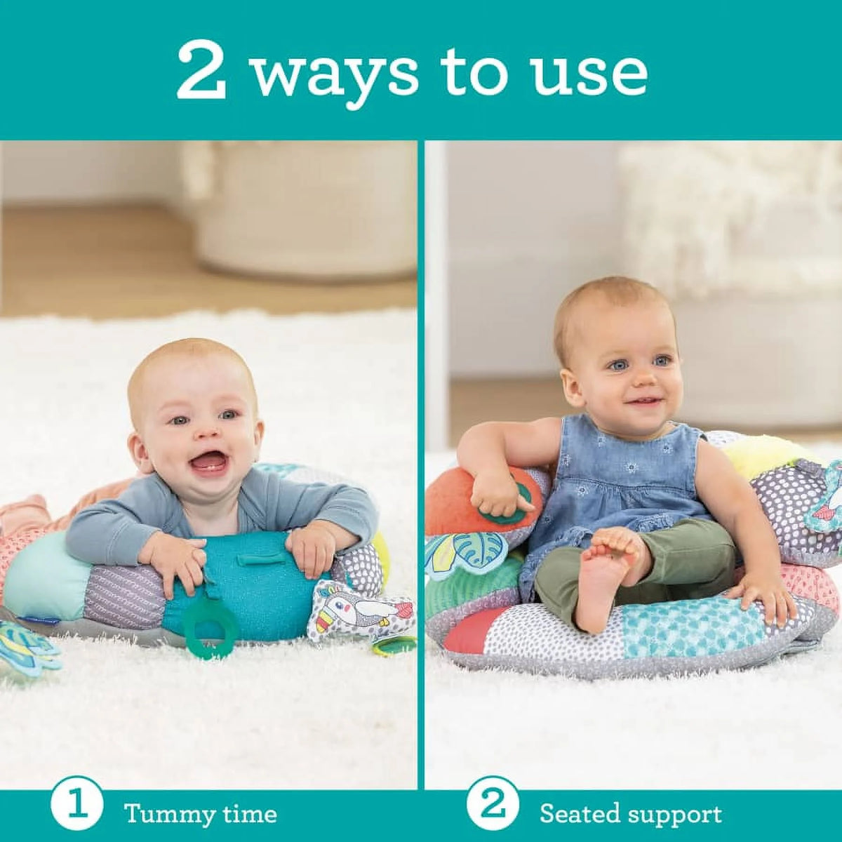Multicolor Tummy Time Activity Gym Z19439