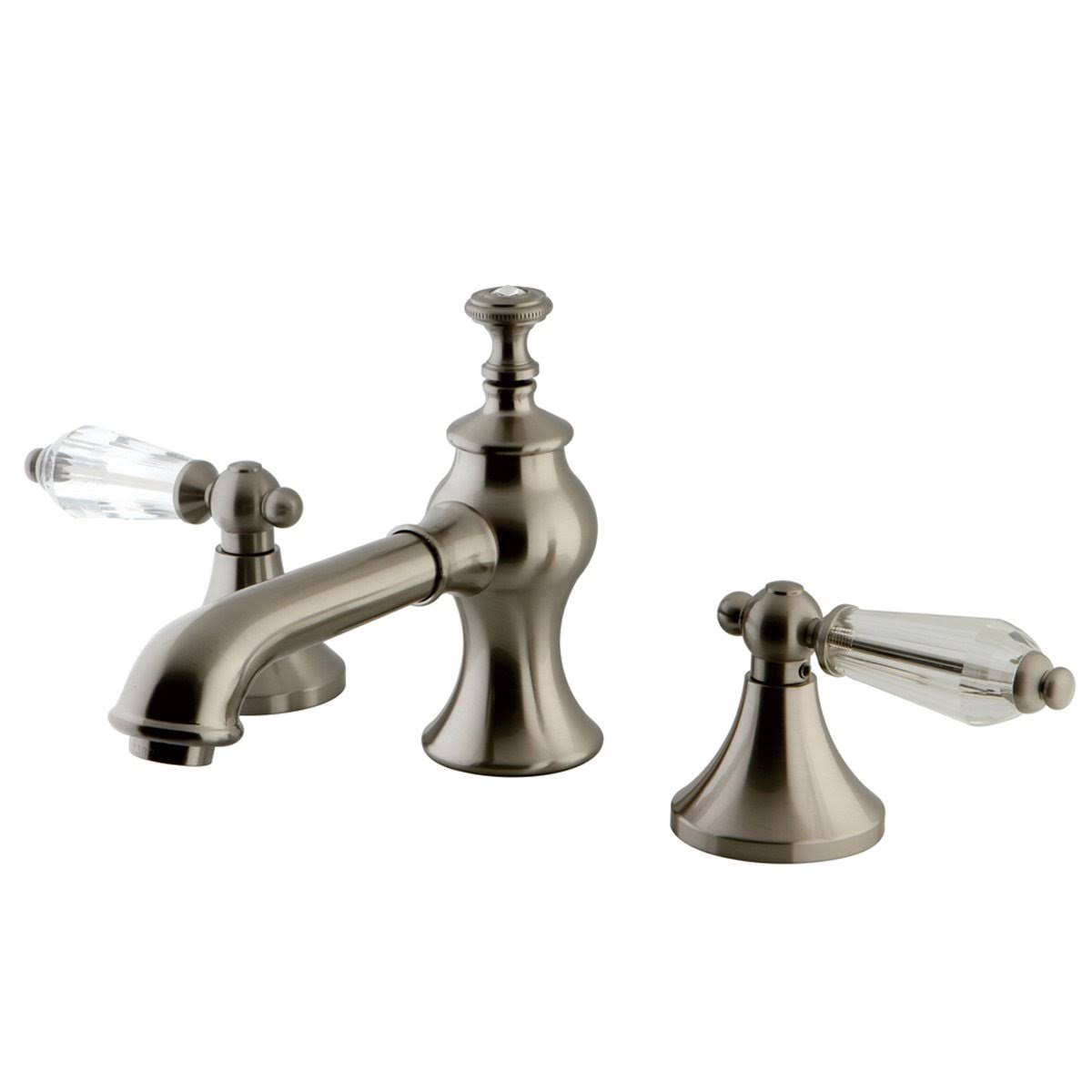 Oil Rubbed Bronze Widespread Lavatory Faucet with Brass Pop-Up D588732