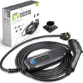 Portable Level 2 Electric Vehicle Charger, NEMA 14-50 26ft Cable D388415