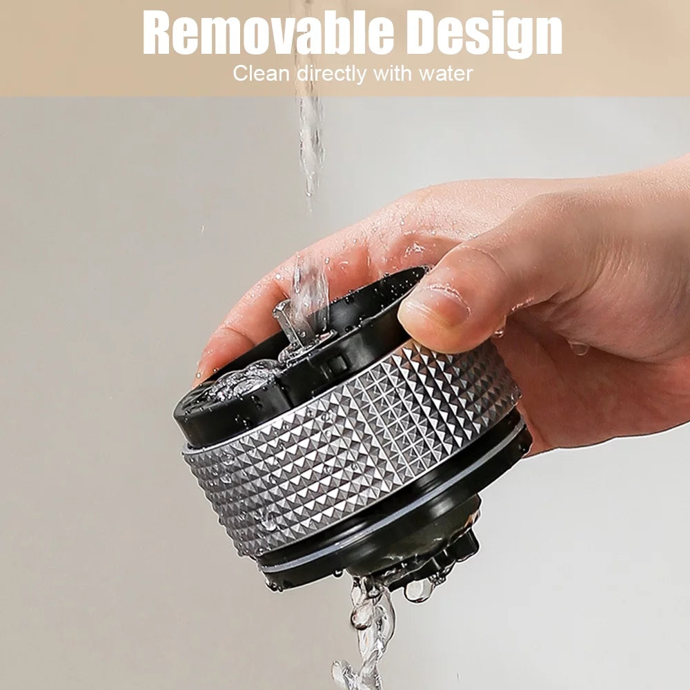 Portable Electric Burr Coffee Grinder 13W 200ml USB Rechargeable Adjustable Cordless J58464