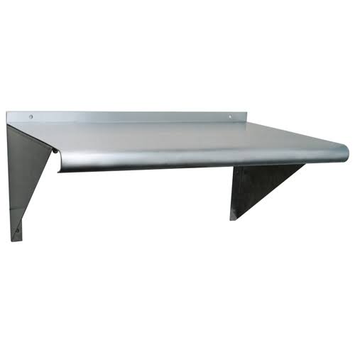 Stainless Steel Wall Mount Shelf 12x22 U335