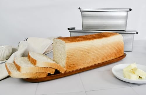 Nonstick Pullman Loaf Pan with Cover, 13 x 4 inch, Aluminized Steel L441387