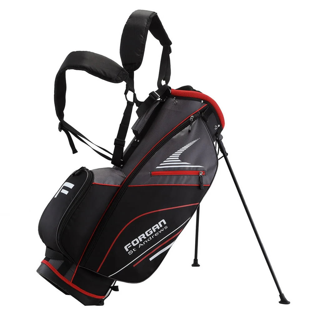 Lightweight Golf Stand Carry Bag Red C7035