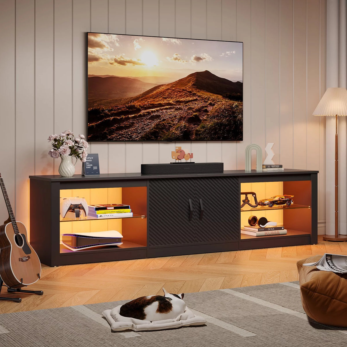 Wash Grey TV Stand O203892