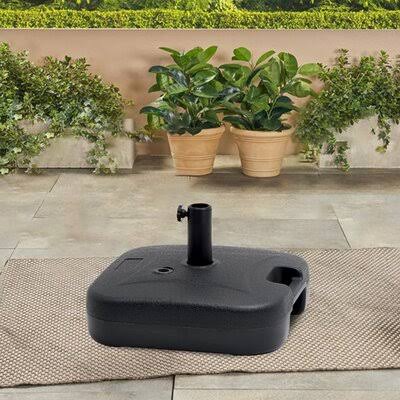 53lb Heavy Duty Patio Market Umbrella Base Stand Square J31704