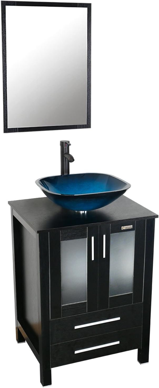 24 Bathroom Vanity Sink Combo Above Counter Vanity Cabinet Z744