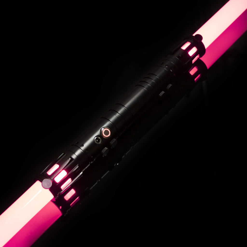 Black Metal Hilt Lightsaber with 12 Preset Colors A5339