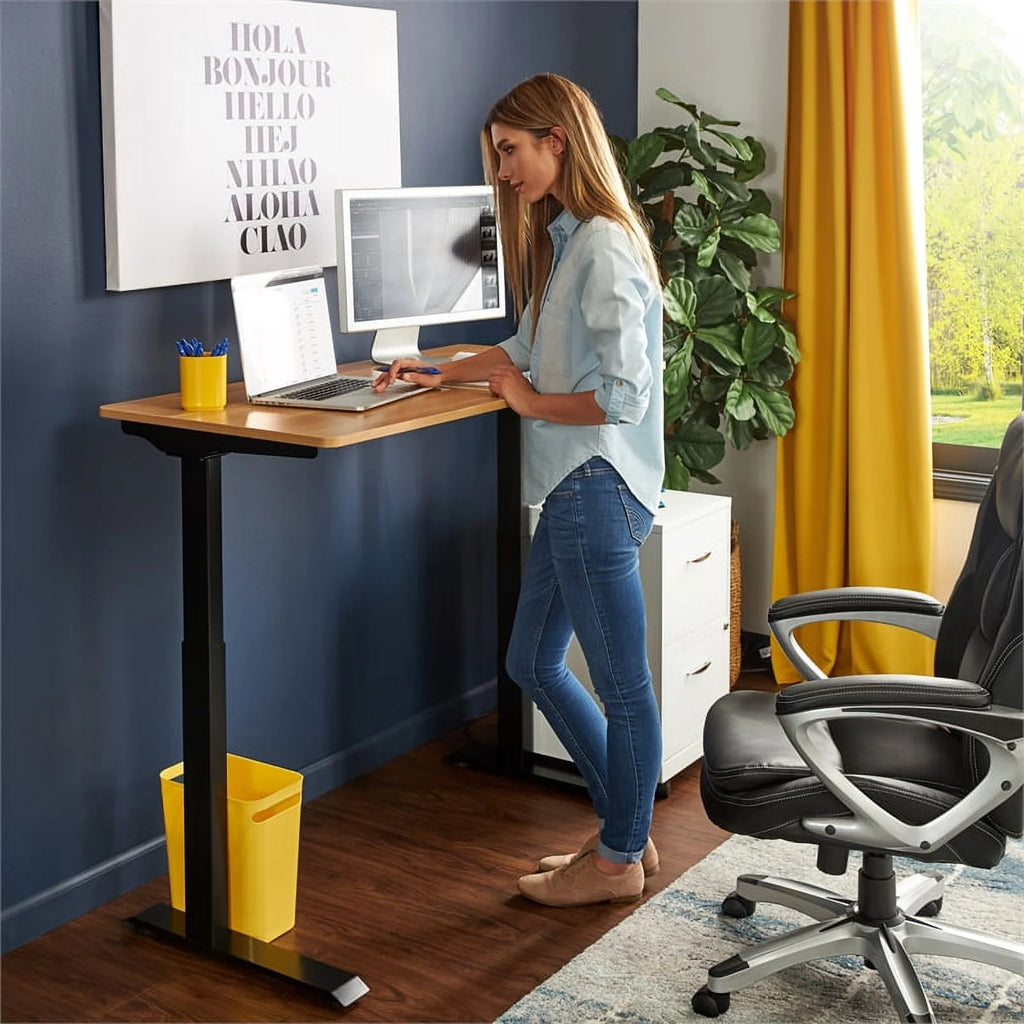 Standing Desk and Motion Office Chair X649