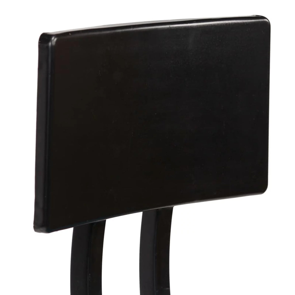 2 Piece Bar Stools with Backrest Steel Frame S364